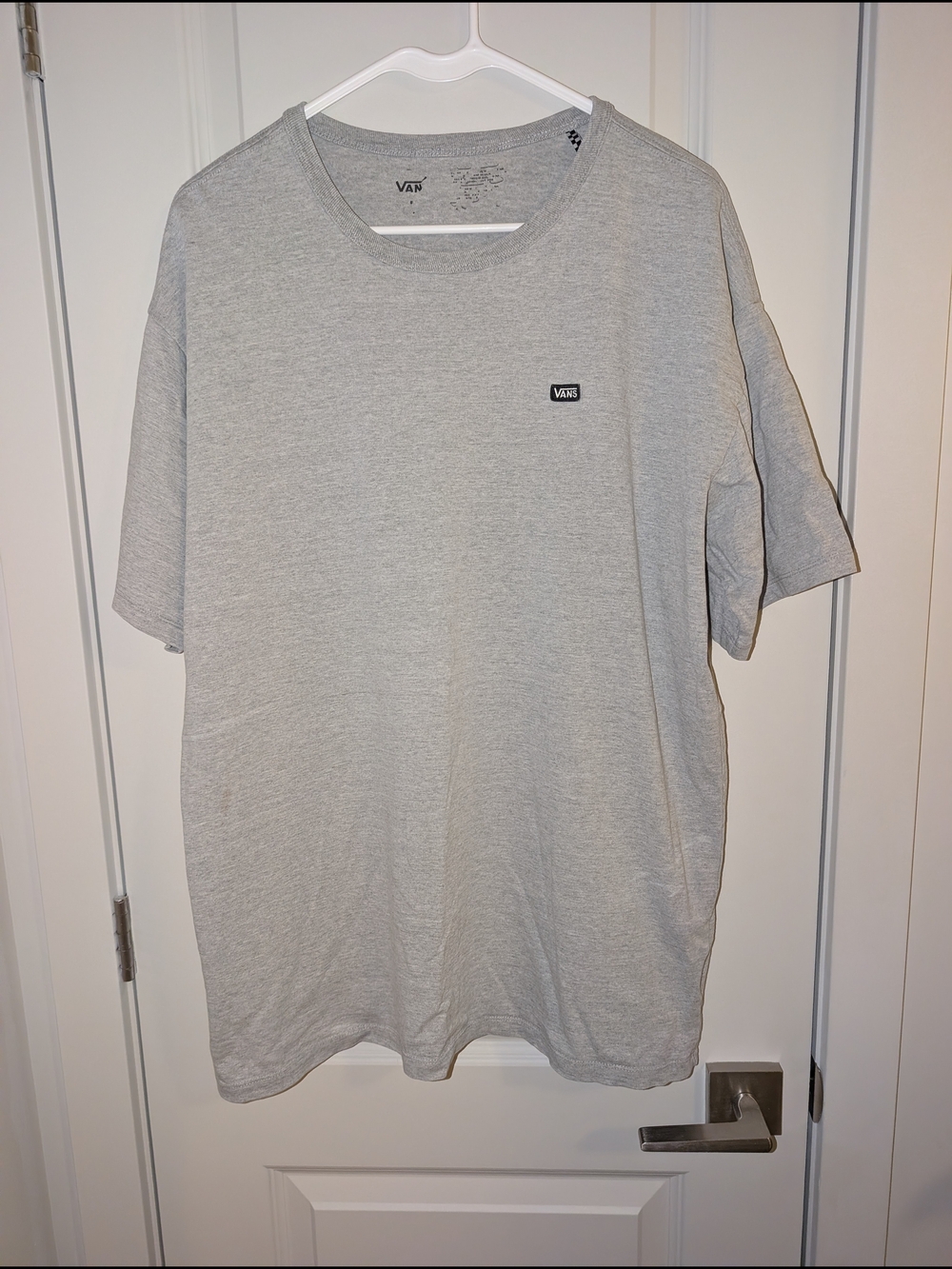 Vans Light Gray Crew Neck T-Shirt